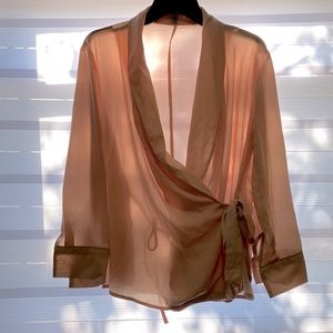Nude blouse